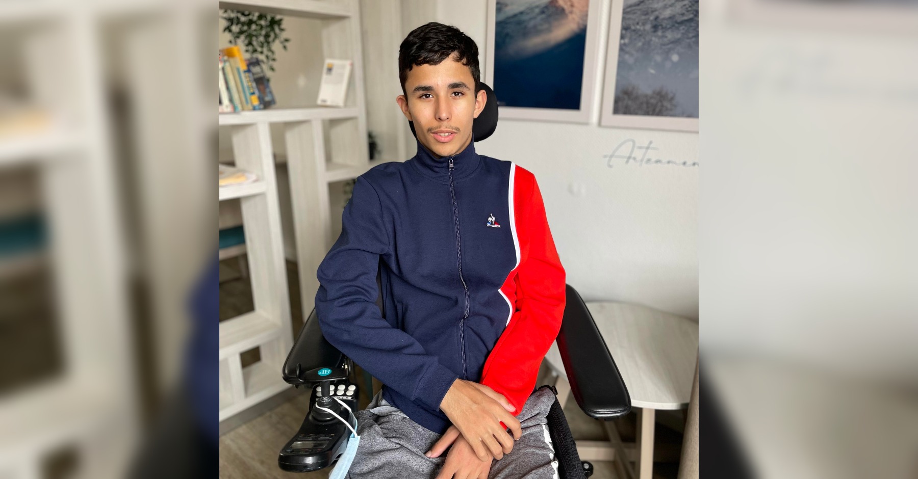 «Malgré mon handicap, j&rsquo;aurai ma place dans ce monde»: le message émouvant de Mathias Dantin, devenu tétraplégique