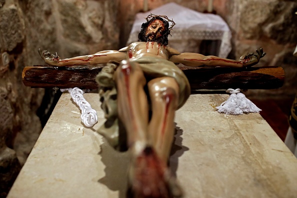 Une statue du Christ vandalisée près de Carcassonne, à Villalbe