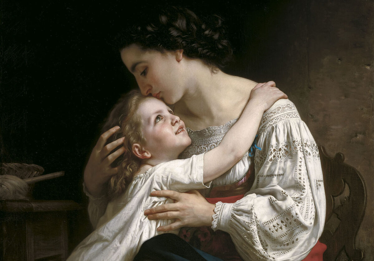 Prédilection de l&rsquo;artiste William-Adolphe Bouguereau pour l&rsquo;amour maternel