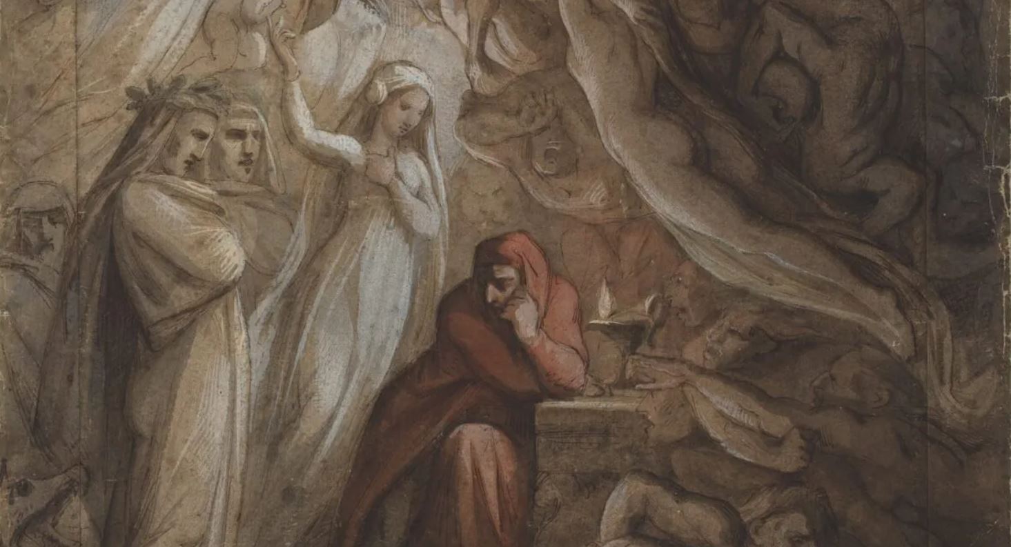 Peindre le poème épique de Dante «La Divine Comédie»