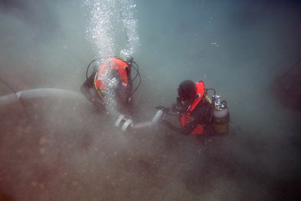 Bretagne: Vingt obus retrouvés dans l’épave d’un ancien navire allemand, à Lézardrieux