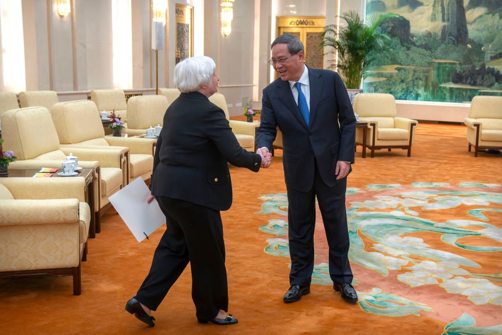 À Pékin, Janet Yellen prône une «concurrence saine» entre Chine et États-Unis