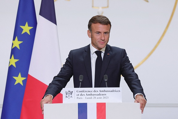 Emmanuel Macron met en garde contre un «risque d&rsquo;affaiblissement» de l&rsquo;Europe et de l&rsquo;Occident