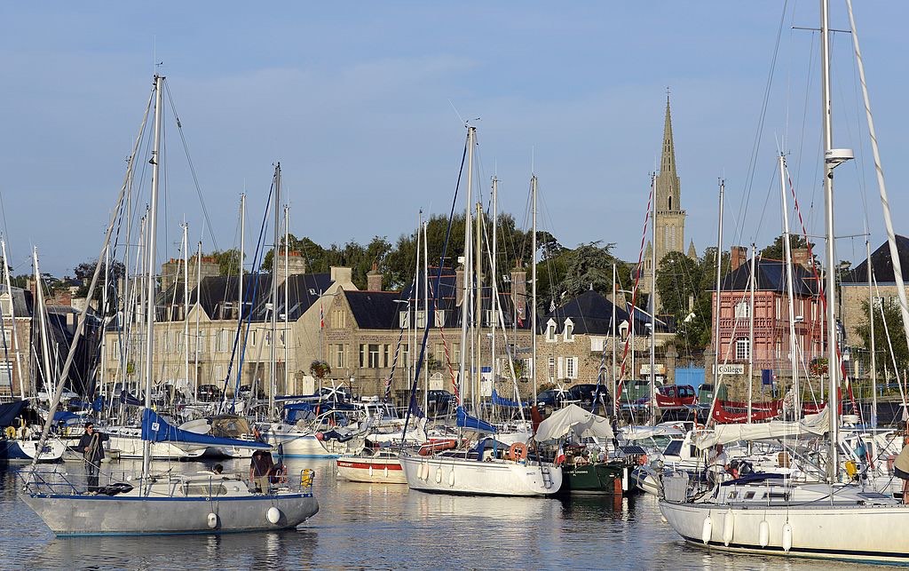 À Paimpol, un dauphin égaré est sauvé par les pompiers à l&rsquo;entrée du Port