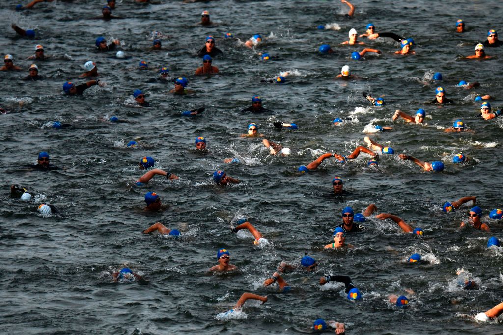 JO-Paris/Seine: la compétition test de natation en eau libre menacée par la pollution