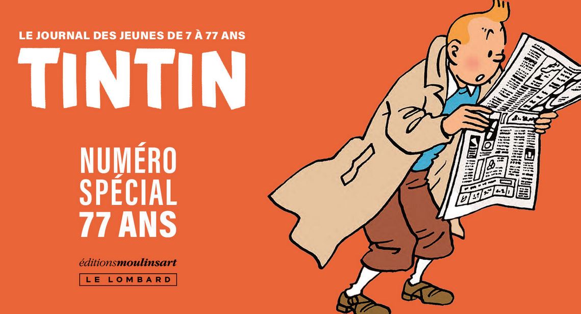 Le journal Tintin reparaît le temps d&rsquo;un numéro exceptionnel