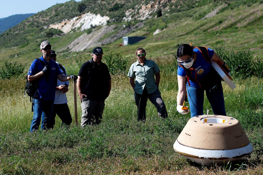 Atterrissage imminent d&rsquo;une sonde ayant prélevé les plus gros échantillons d&rsquo;astéroïde jamais collecté