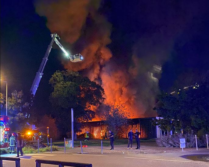 Un important incendie ravage un amphithéâtre de l&rsquo;école HEC