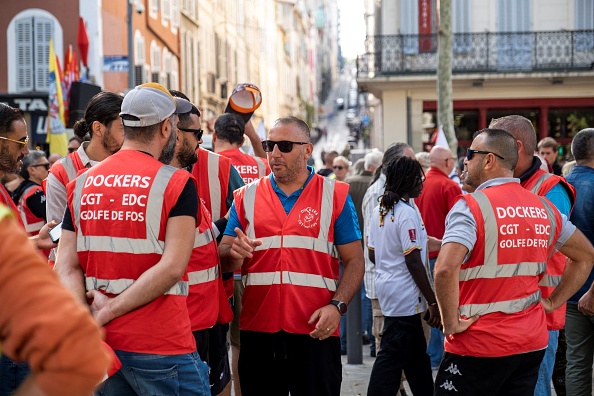 À Marseille, une manifestation pour «vivre et travailler dignement»