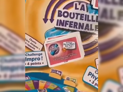 Nudité, bisous avec la langue… un jeu pour enfants retiré de la vente, des défis de la version adulte «insérés» par mégarde