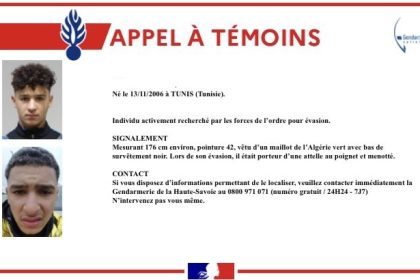 Un jeune fugitif français toujours recherché après une arrestation en Suisse annoncée par erreur