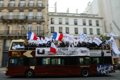 JO de Paris: les policiers manifestent pour un meilleur dédommagement