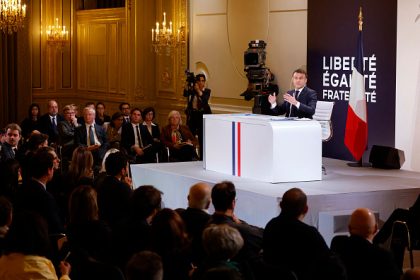 8,7 millions de téléspectateurs au total pour la conférence de presse d’Emmanuel Macron