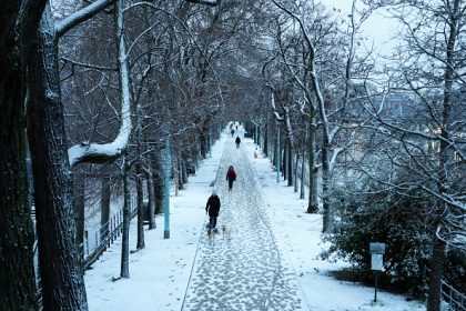Températures glaciales et risque de verglas en France