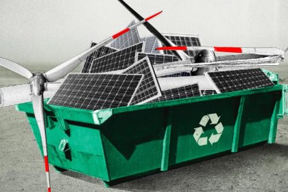 Le problème des déchets liés à l&rsquo;énergie verte trop souvent oublié
