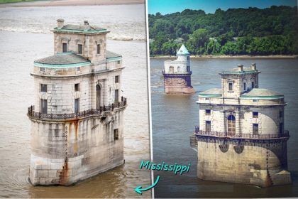 Ces « châteaux » ont été construits au milieu du Mississippi il y a plus de 100 ans – mais de quoi s&rsquo;agit-il ?