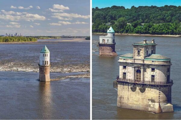 Ces « châteaux » ont été construits au milieu du Mississippi il y a plus de 100 ans – mais de quoi s’agit-il ?