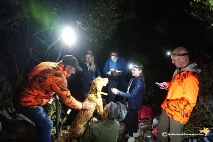 Gard: après deux jours d’intervention, pompiers et spéléologues sauvent un chien coincé sous des roches