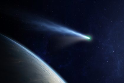 Double évènement céleste d&rsquo;avril: une comète pourrait être visible au cours de la prochaine éclipse solaire totale