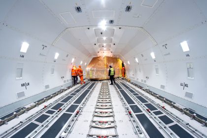 Cet avion-cargo record de 108 mètres de long, destiné au transport de pales d&rsquo;éoliennes, devrait bientôt voir le jour
