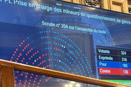 Le Sénat adopte une loi encadrant les transitions de genre chez les mineurs