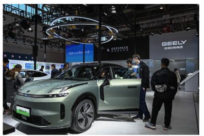Les exportations chinoises de voitures électriques chutent pour la première fois dans le contexte de la guerre commerciale avec l&rsquo;Occident