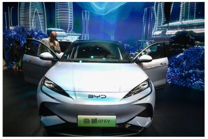 Les voitures électriques chinoises sont frappées en Europe par des droits de douane supplémentaires