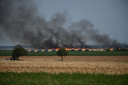 « Bassines » : la manifestation interdite avorte après un incendie déclenché par l&rsquo;action des gendarmes