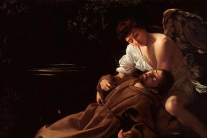 « L&rsquo;extase de Saint François » de Le Caravage