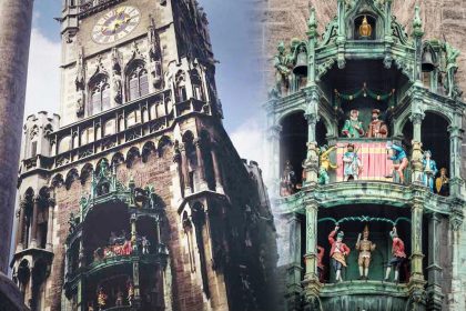 Cette tour de l&rsquo;horloge géante s&rsquo;anime deux fois par jour avec des joutes de chevaliers – mais regardez ce qui se passe à la fin