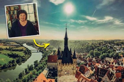 Une femme vit à 60 mètres d’altitude dans une tour de 800 ans, sans payer de loyer – voici comment elle fait