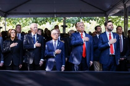 Commémoration du 11 septembre : Biden, Harris et Trump réunis pour rendre hommage aux victimes