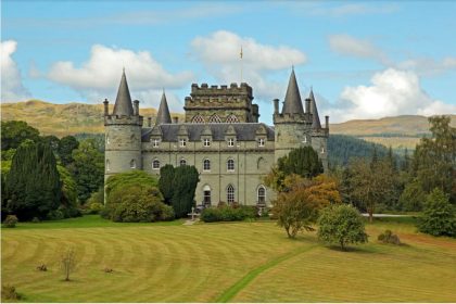 Inveraray : un grand château dans l&rsquo;ouest de l&rsquo;Écosse