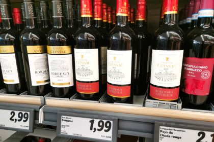 Des viticulteurs en colère manifestent devant des Lidl dans le Vaucluse et le Gard