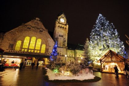 Metz : une crèche, installée devant la gare, victime de vandalisme