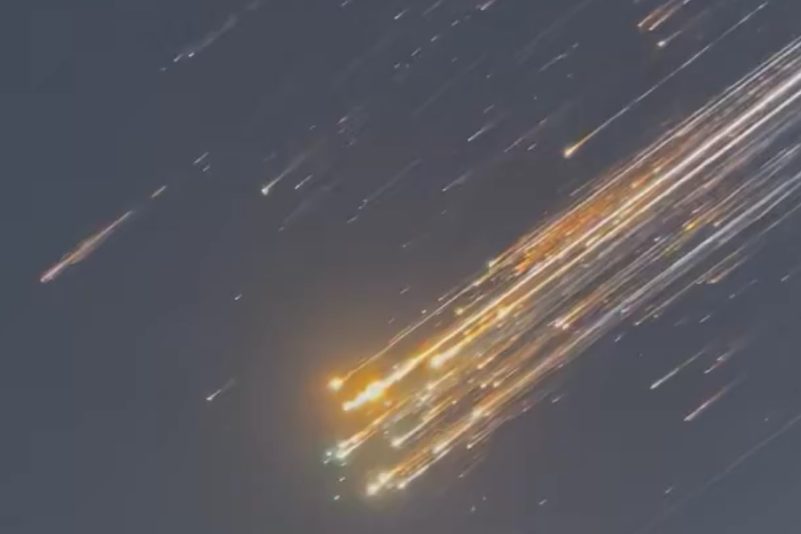 SpaceX : les images impressionnantes de la désintégration d&rsquo;une partie de la mégafusée Starship