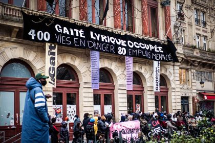 Gaîté Lyrique occupée : la préfecture de police ordonne l&rsquo;évacuation d&rsquo;ici ce mardi