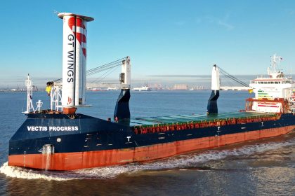 Le Vectis Progress, un « cargo à voile » porté par le vent pour limiter le fioul