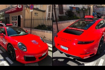 Insolite : des cours de conduite à bord d’une Porsche proposés par une auto-école de Monaco