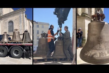 La Rochelle : quatre des cinq cloches livrées à l’église Saint-Sauveur vont de nouveau tinter après 30 ans de silence