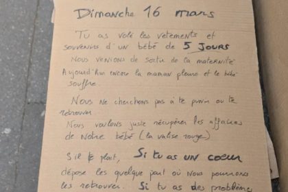 « Nous voulons juste récupérer les affaires de notre bébé » : le cri du cœur d’une maman, volée à la sortie de la maternité