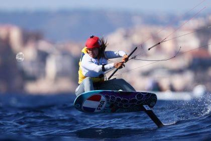 Kitefoil : Lauriane Nolot sacrée championne d’Europe, pour la troisième fois