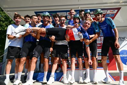 Dorian Godon remporte au sprint le championnat de France de cyclisme sur route