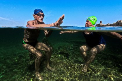 A Cuba, nager contre le temps qui passe