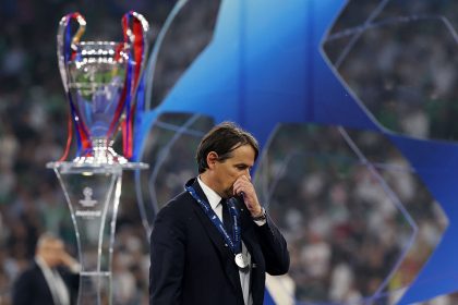 L&rsquo;Inter Milan, battue 5-0 par le PSG, annonce le départ de son entraîneur Simone Inzaghi