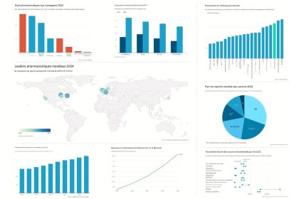 Ce qu’il faut savoir sur les grandes entreprises pharmaceutiques, en chiffres