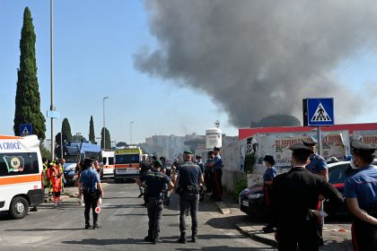 Explosion à Rome : une station-essence ravagée, une trentaine de blessés