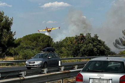 Un incendie en cours brûle 40 hectares en Ardèche, 100 hectares sont menacés