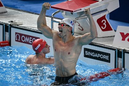 Mondiaux de natation : Maxime Grousset en or sur 50 m papillon