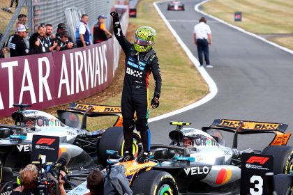 F1 : nouveau doublé McLaren au terme d’un Grand Prix de Grande-Bretagne fou